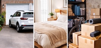 Renting driveways, rooms and storage as passive income for over 50s